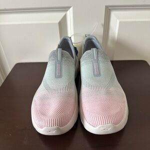 Skechers Women’s Go Walk Flex Stretch Fit Sneakers Cali Sunset Size 11